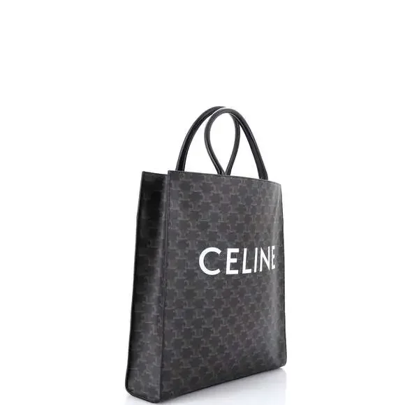 Celine Vertical Cabas Tote Triomphe #244321C11B - Picture 2 of 6